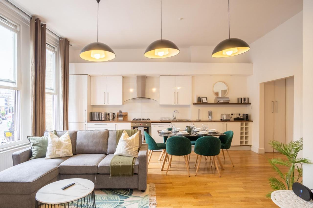 Perfect For Business & Corporate Stays - Three Bed With City View Shoreditch Londra Exterior foto